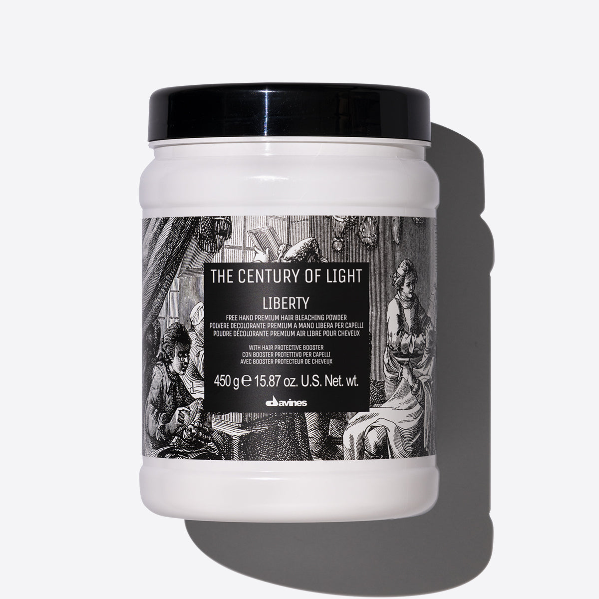 Liberty 多用途漂粉 適用於 Free Hand 手法的優質漂粉 450 gr Davines