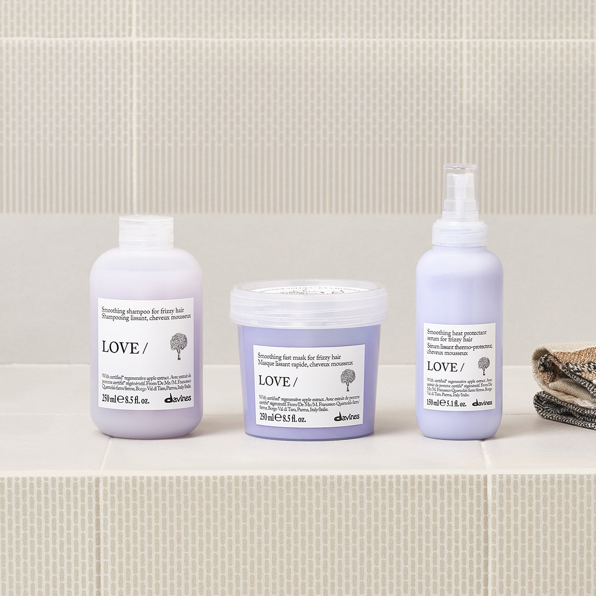 Davines HK 柔順精華液 - 柔順熱力保護精華液,專為毛躁髮質設計