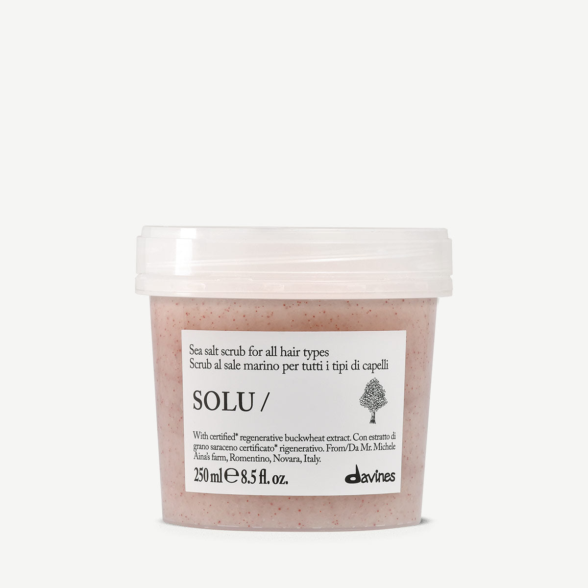 Davines HK 海鹽去角質潔淨乳 - 適用於所有髮質的深層清潔海鹽磨砂