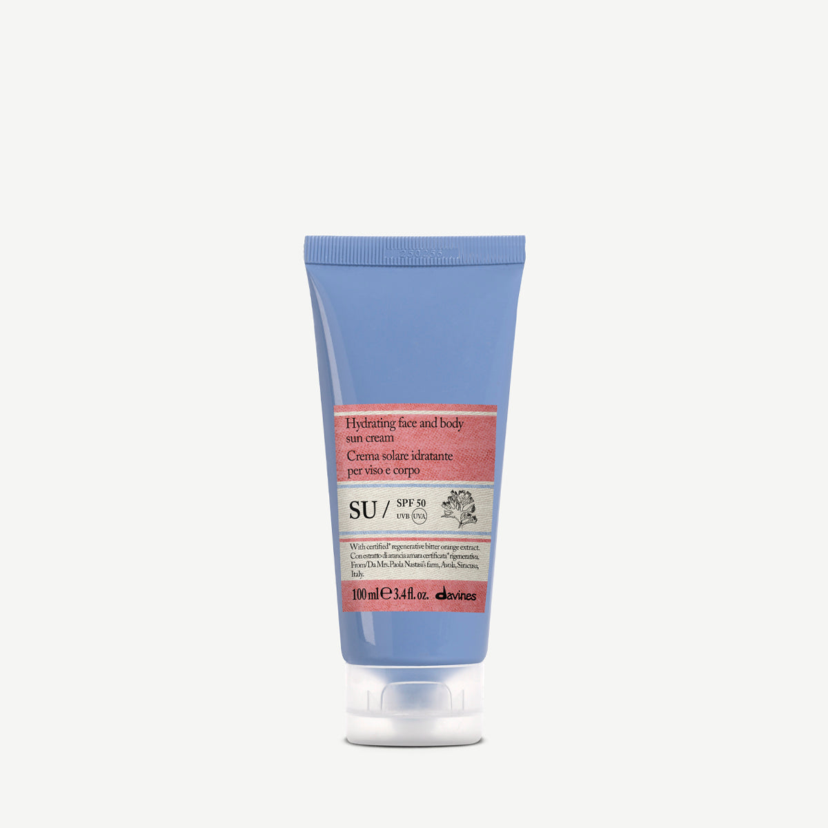 防曬乳SPF50 保濕型 SPF 50 臉部及身體防曬乳 100 ml Davines