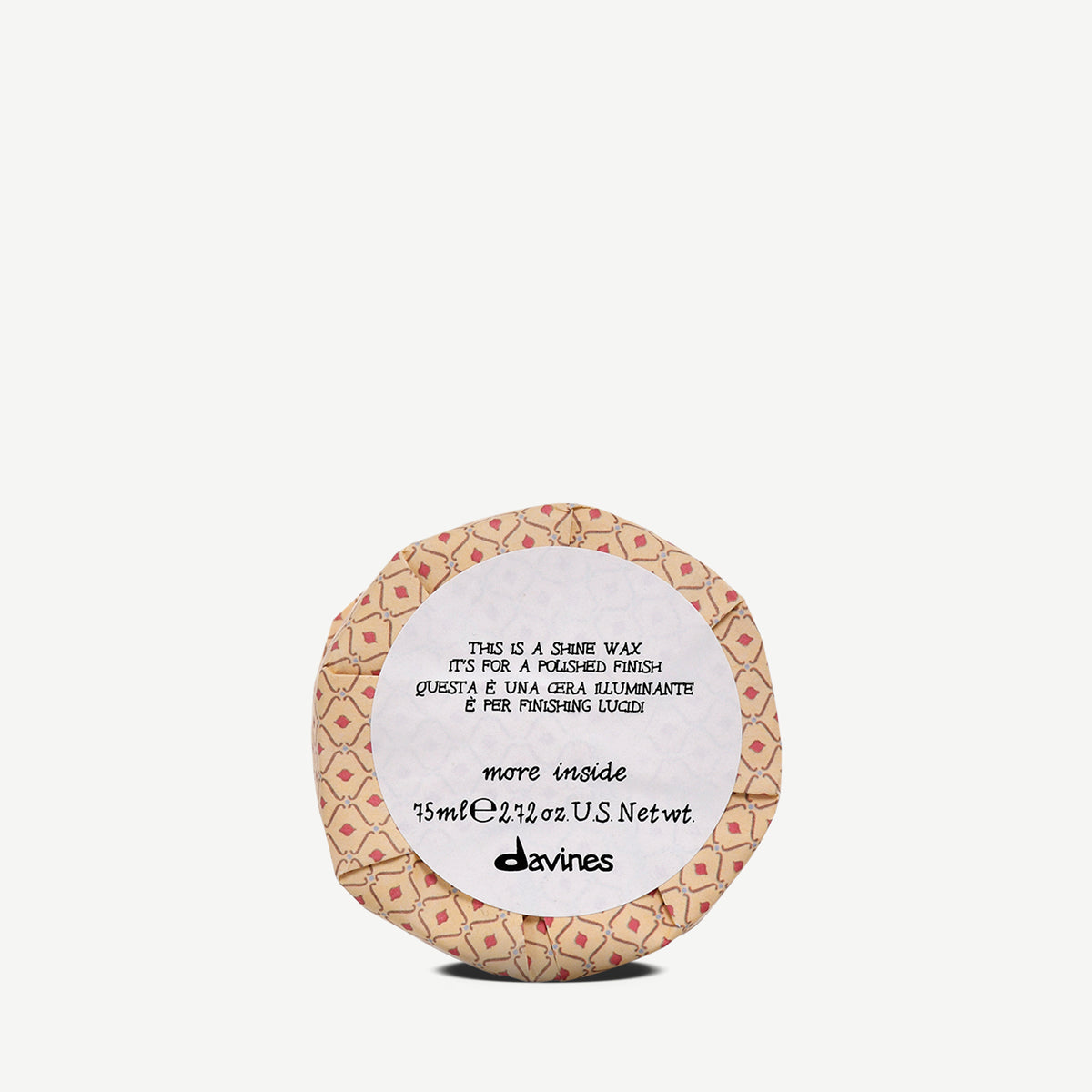 Davines HK 光亮髮蠟 - 打造時尚有光澤、具結構感的造型