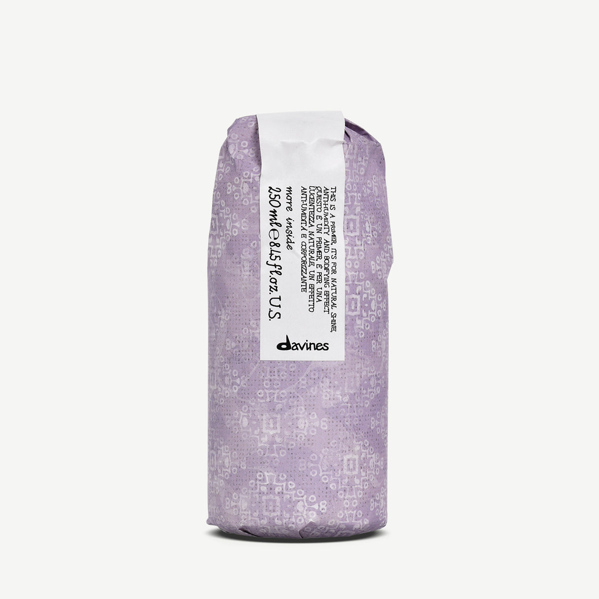 造型前打底霜 防潮及豐盈打底噴霧,打造自然蓬鬆感。 250 ml Davines