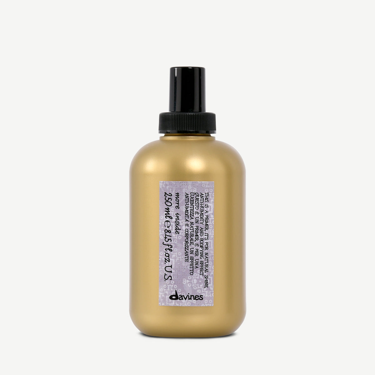 造型前打底霜 防潮及豐盈打底噴霧,打造自然蓬鬆感。 100 ml Davines