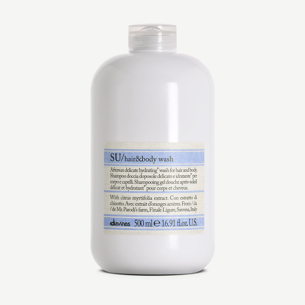 Davines HK 清爽全能清潔露 - 適用於暴露在陽光下的身體和頭髮,具保濕及保護作用的洗髮露。