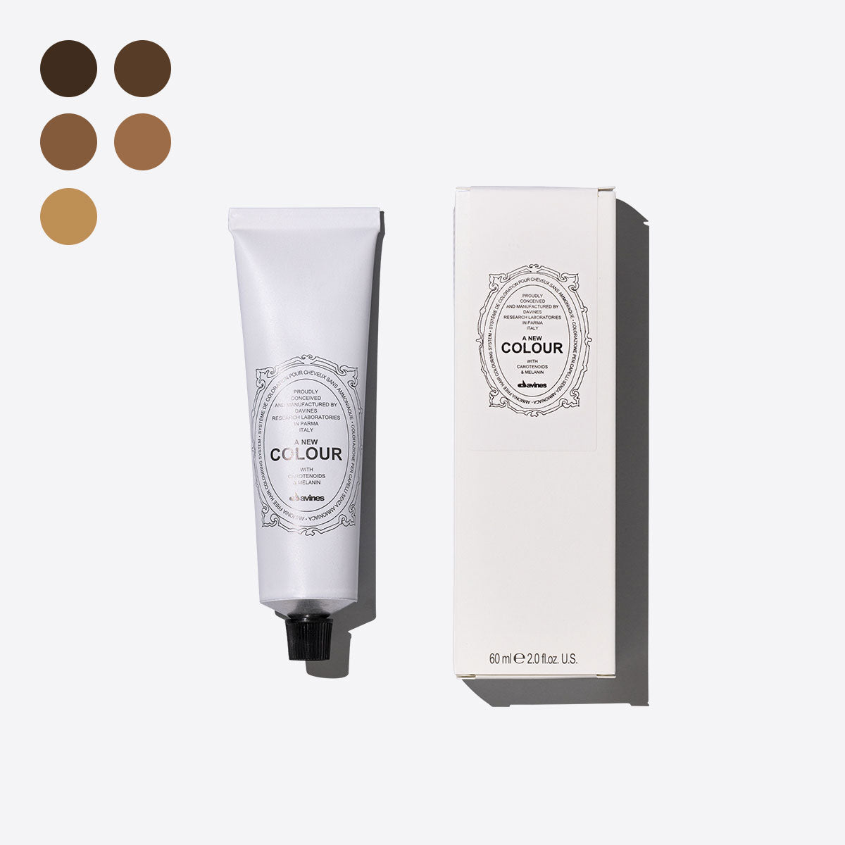 Warm Naturals 無氨的永久性染膏 0 pz. Davines