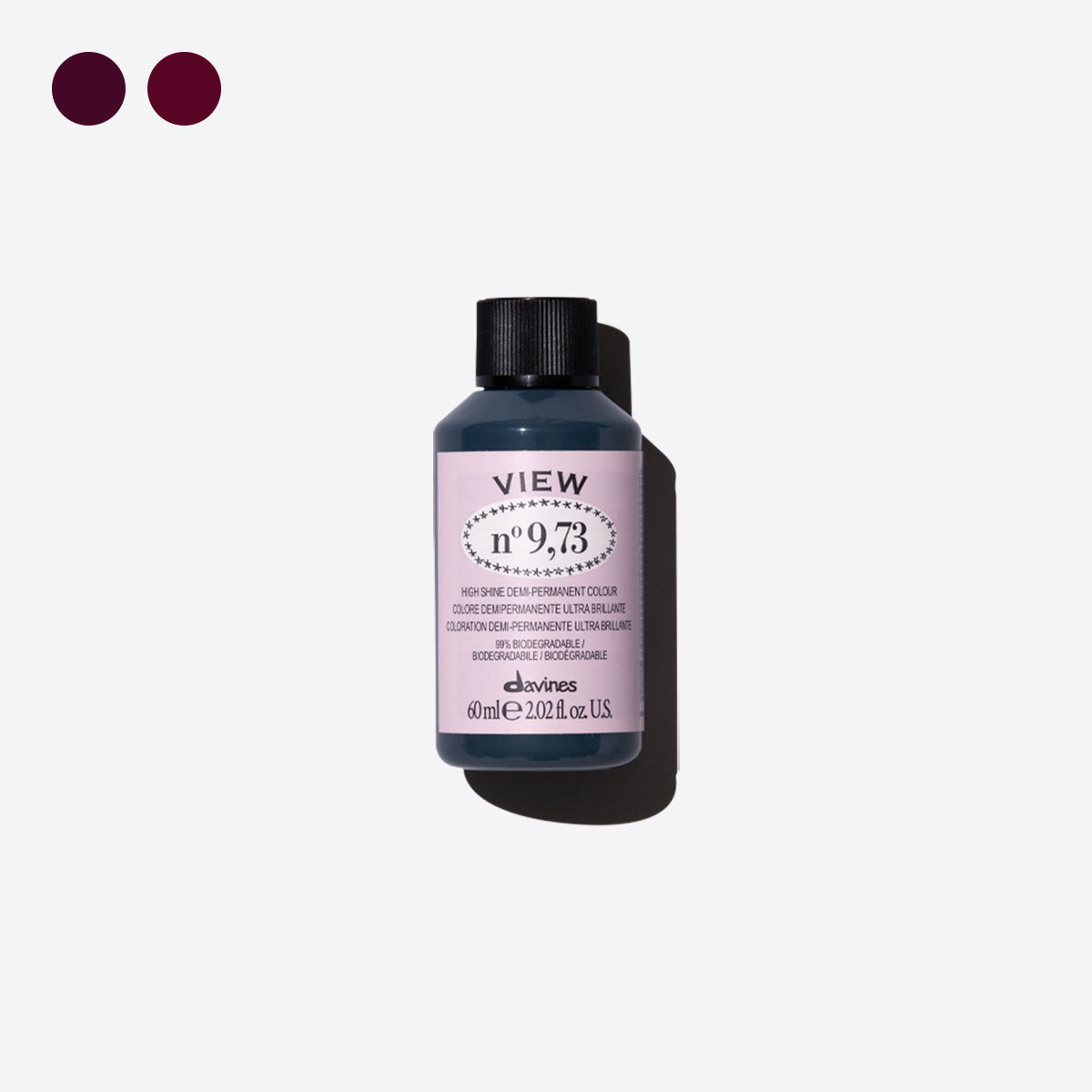 ,5 Mahogany 營造超光亮效果的半永久顏色 0 pz. Davines