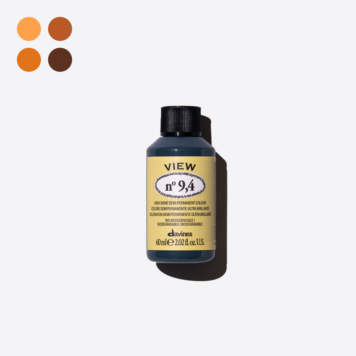 ,4 Copper 營造超光亮效果的半永久顏色 0 pz. Davines