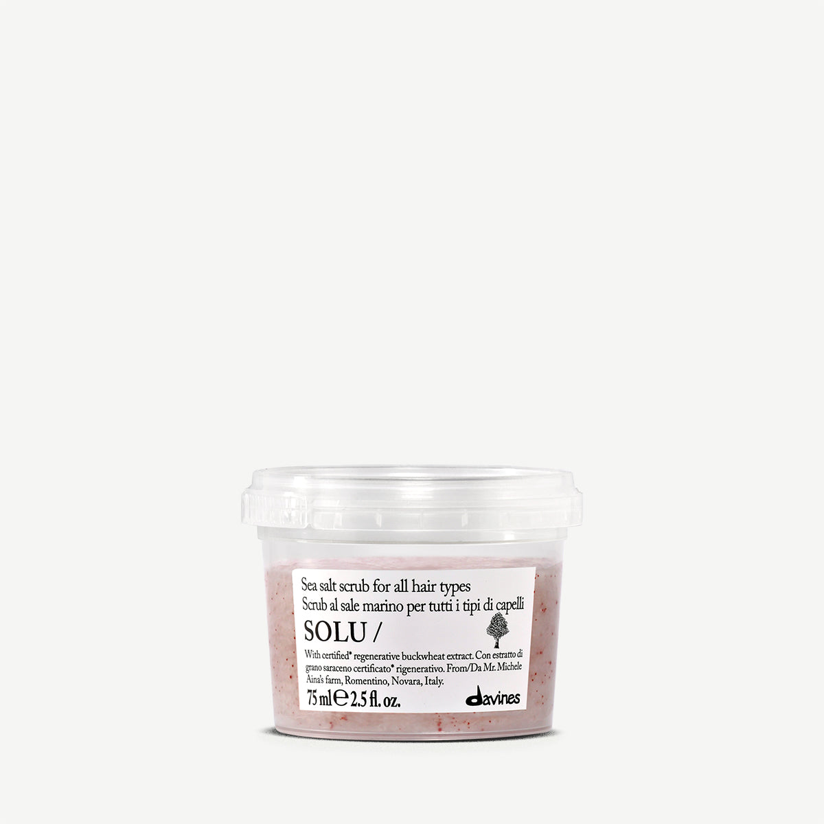 
Davines HK 海鹽去角質潔淨乳 - 適用於所有髮質的深層清潔海鹽磨砂