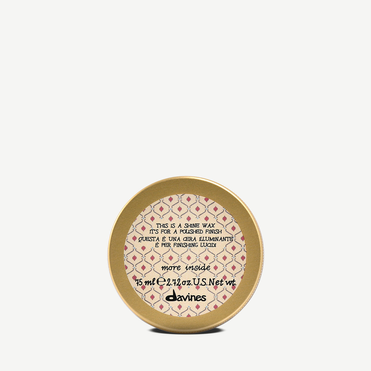 
Davines HK 光亮髮蠟 - 打造時尚有光澤、具結構感的造型