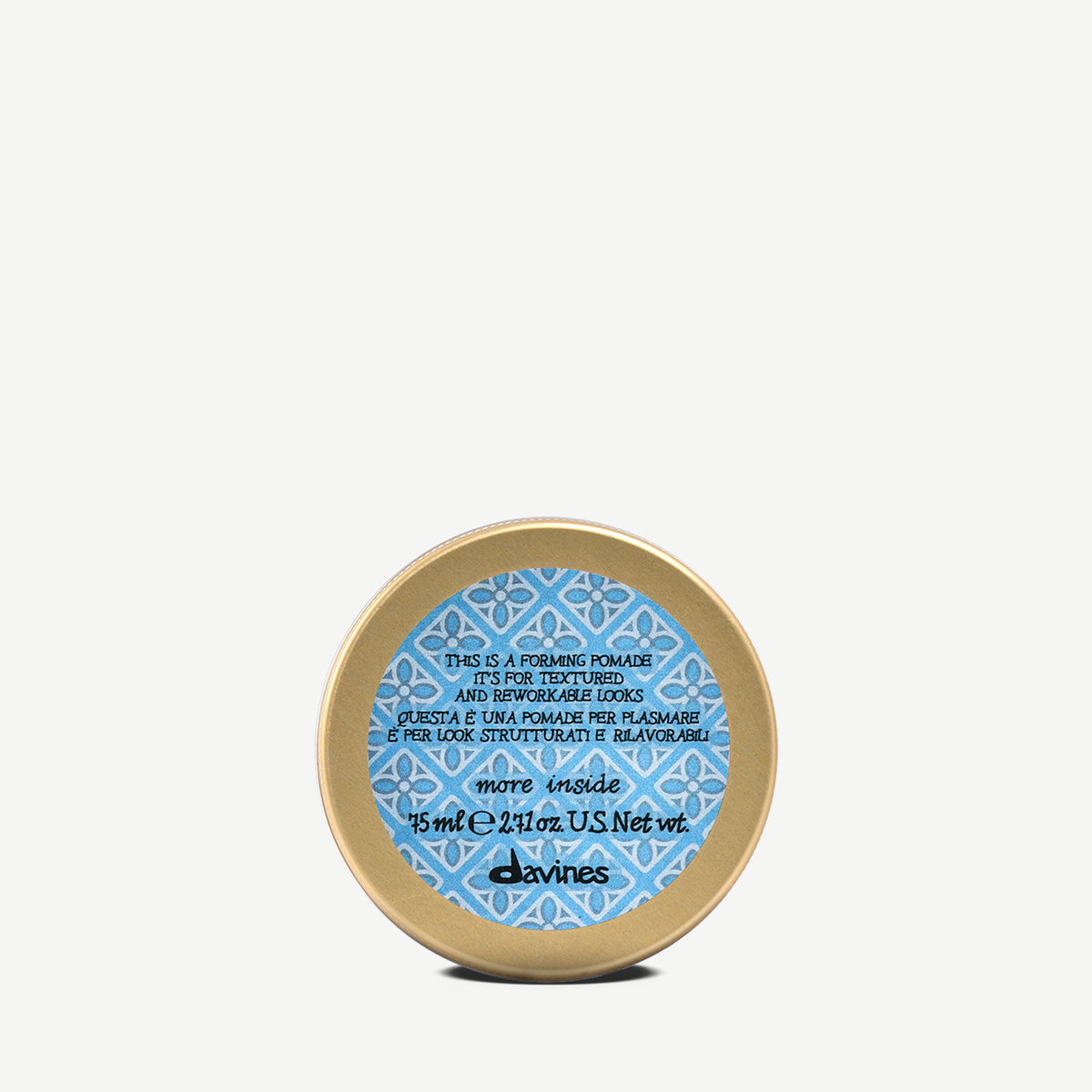 
Davines HK 質感造型油蠟 - 打造方便塑型的質感，尤其是短髮造型
