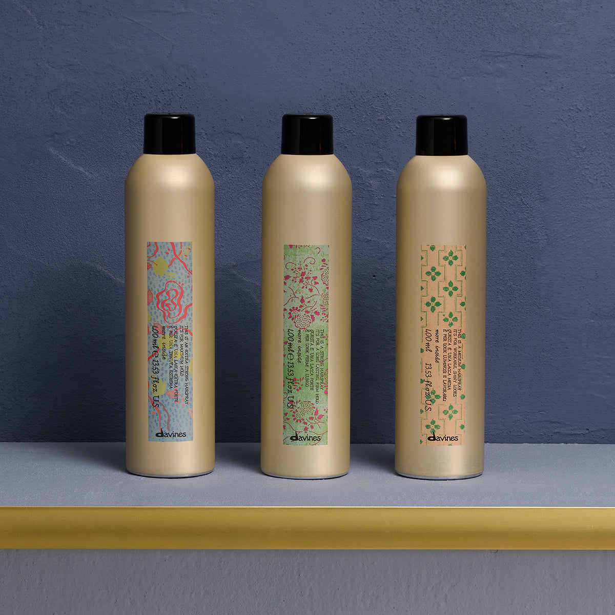 
Davines HK 中度造型噴霧 - 適用於中度定型、可重新塑型造型的定型噴霧